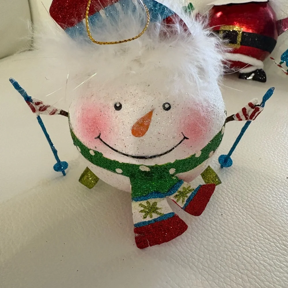 Festive Christmas Ornaments Set